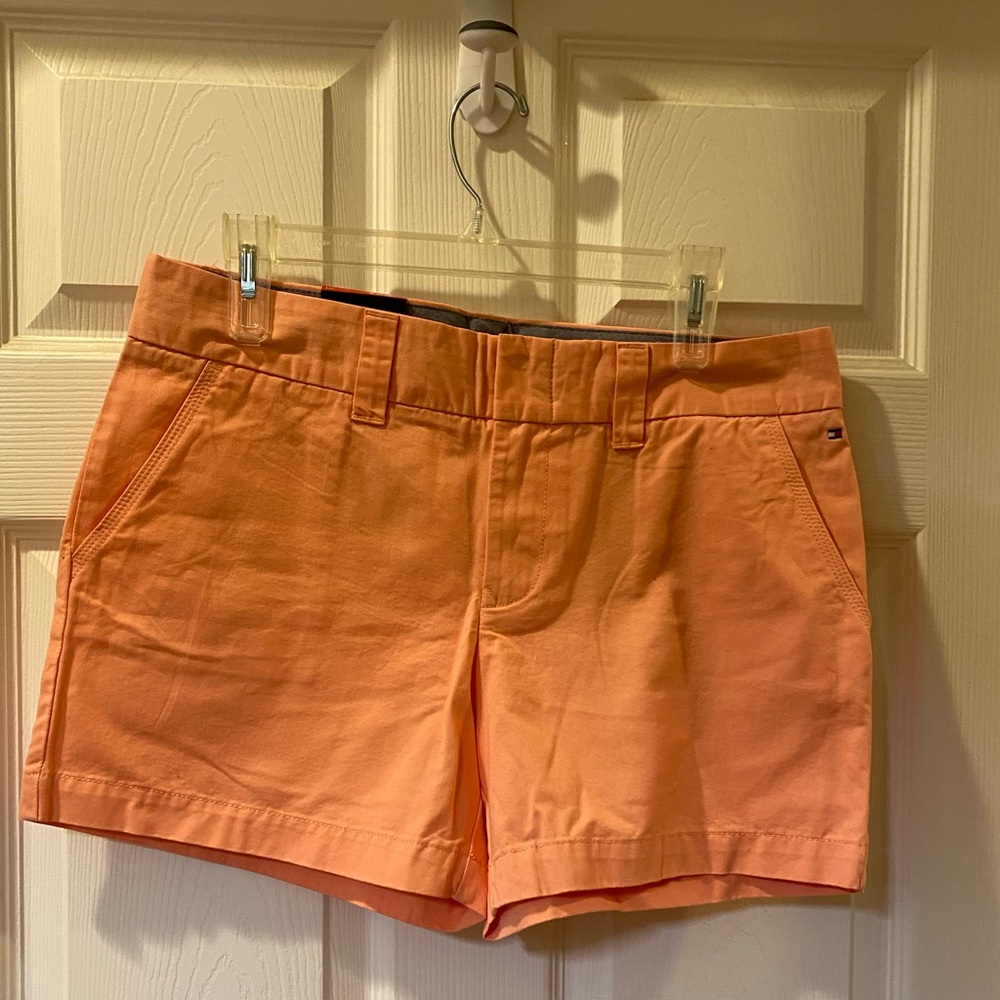 Tommy Hilfiger peach Cotton Shorts